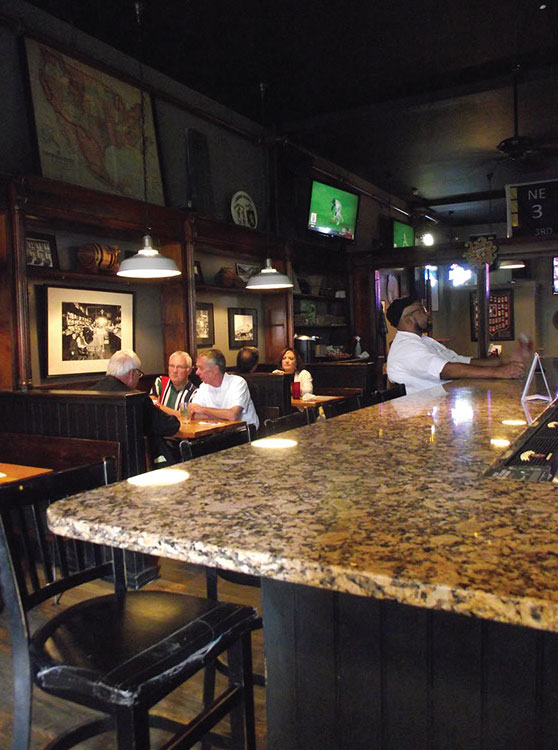 Landon Street Tavern in downtown Montpelier, Vermont